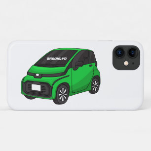 Capa Para iPhone 11 Carro verde e fino