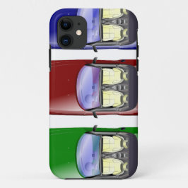 Capa Para iPhone 11 Carros coloridos