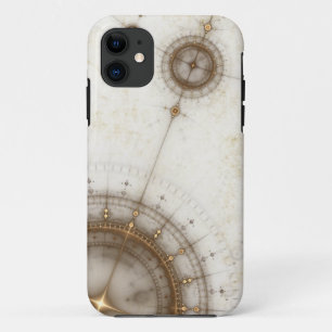Capa Para iPhone 11 Carta náutica antiga, Grunge