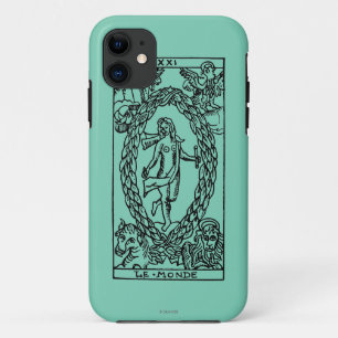 Capa Para iPhone 11 Cartão de Tarot: O mundo