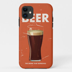 Capa Para iPhone 11 Cartaz do anúncio publicitário da cerveja do