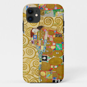 Capa Para iPhone 11 Casal Gustav Klimt Fulfillment Nouveau