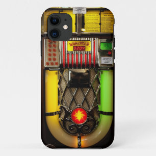 Capa Para iPhone 11 Case mate do iPhone 5 do jukebox do vintage