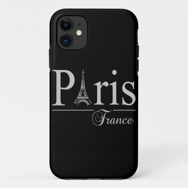 Capa Para iPhone 11 Case mate feita sob encomenda do iPhone 5 de Paris (Verso)