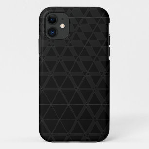Capa Para iPhone 11 Caso 5S de Ebony Triagonal (Carvão)