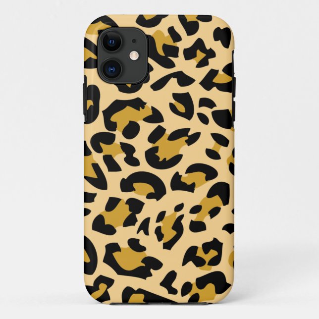 Capa Para iPhone 11 Caso animal de Iphone 5 do teste padrão da pele (Verso)