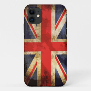 Capa Para iPhone 11 Caso britânico de IPhone 5 da bandeira
