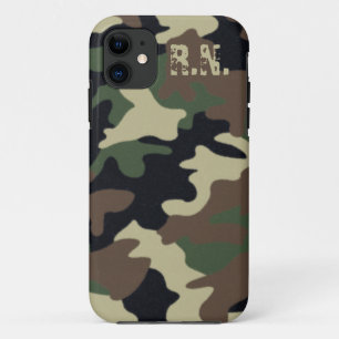 Capa Para iPhone 11 Caso Camo da Floresta Personalizada do iPhone
