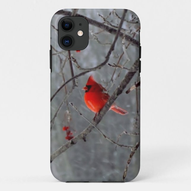 Capa Para iPhone 11 Caso cardinal masculino do iPhone 5 (Verso)