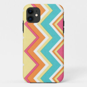 Capa Para iPhone 11 Caso Colorido do iPhone 5 Chevron