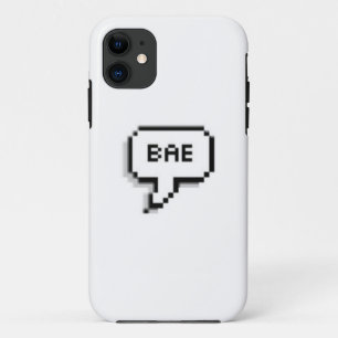 Capa Para iPhone 11 Caso da bolha do discurso de "Bae"