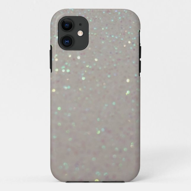 Capa Para iPhone 11 Caso de creme do iphone 5 dos Sparkles & do brilho (Verso)