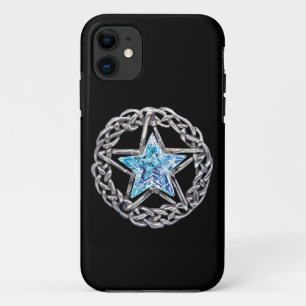 Capa Para iPhone 11 Caso de cristal do iPhone 5 da estrela do