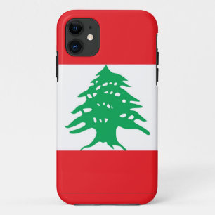 Capa Para iPhone 11 Caso de IPhone 5 com a bandeira de Líbano