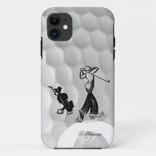 Capa Para iPhone 11 Caso de Iphone 5 da bola de golfe do jogador de