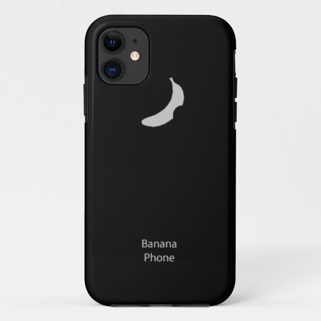 Capa Para iPhone 11 Caso de Iphone 5 do telefone da banana (Verso)