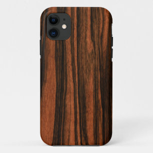 Capa Para iPhone 11 Caso de madeira legal do iPhone 5 do olhar
