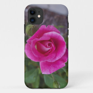 Capa Para iPhone 11 Caso do iPhone 11 com flor rosa