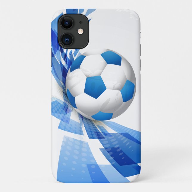 Capa Para iPhone 11 Caso do iPhone 11 da Bola de Futebol (Verso)