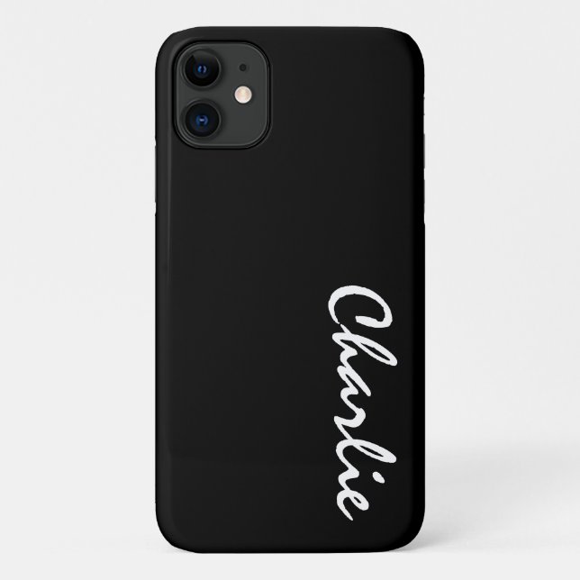Capa Para iPhone 11 Caso do iPhone 11 de Nome Personalizado (Verso)