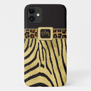 Capa Para iPhone 11 Caso do iPhone 11  Folha de ouro FAUX  Impressoras