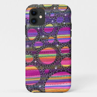 Capa Para iPhone 11 Caso do iPhone 11 no Círculo Arco-Íris