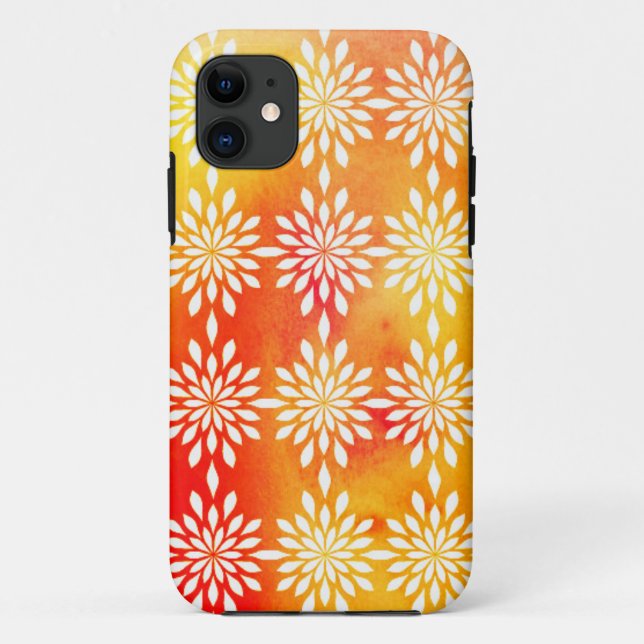 Capa Para iPhone 11 Caso do iPhone 5/5s da explosão da aguarela (Verso)