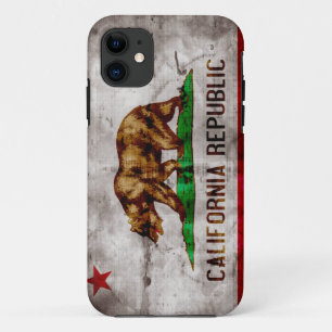 Capa Para iPhone 11 Caso do iPhone 5 da bandeira de Califórnia do