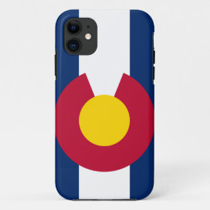 Capa Para iPhone 11 Caso do iPhone 5 da bandeira de Colorado mal