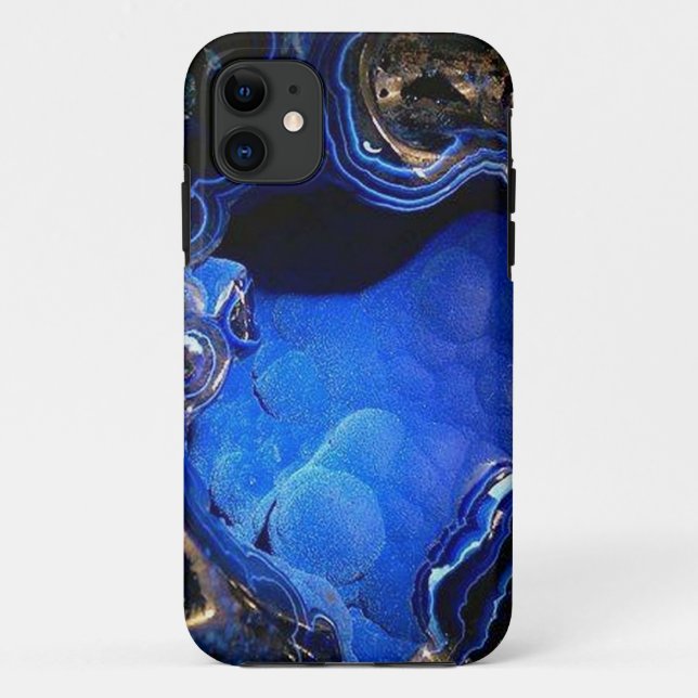 Capa Para iPhone 11 Caso do iPhone 5 da Piscina Azurite (3D Look) (Verso)