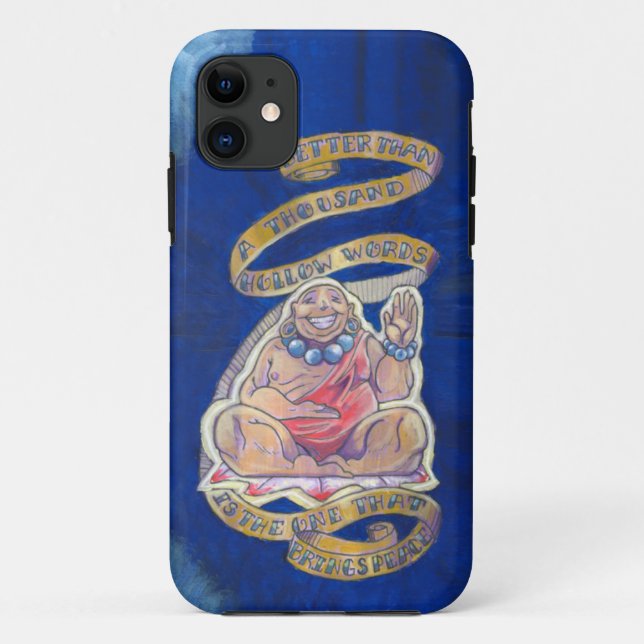 Capa Para iPhone 11 Caso do iPhone 5 das citações de Buddha (Verso)