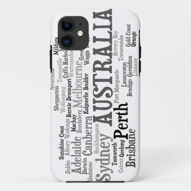 Capa Para iPhone 11 Caso do iPhone 5 de AUSTRÁLIA (Verso)