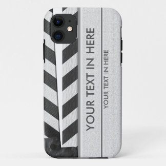 Capa Para iPhone 11 Caso do iPhone 5 de Clapperboard - com seu texto
