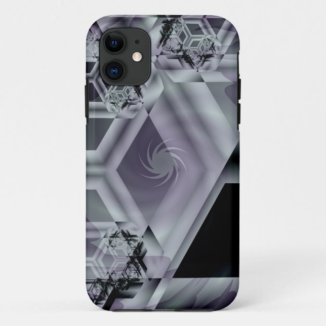 Capa Para iPhone 11 Caso do iPhone 5 de Hue Roxo (Verso)