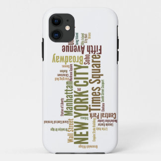 Capa Para iPhone 11 Caso do iPhone 5 de New York