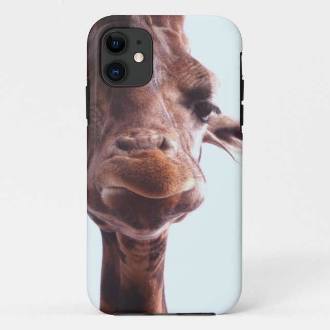 Capa Para iPhone 11 Caso do iPhone 5 do Giraffe Goofy (Verso)