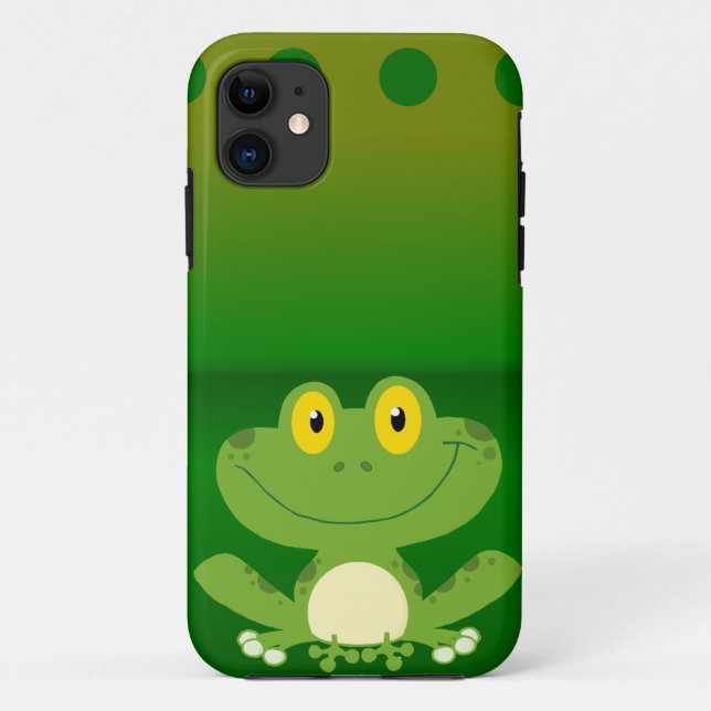 Capa Para iPhone 11 Caso do iPhone 5 do sapo dos desenhos animados (Verso)
