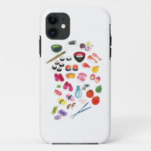 Capa Para iPhone 11 Caso do iphone 5 do sushi