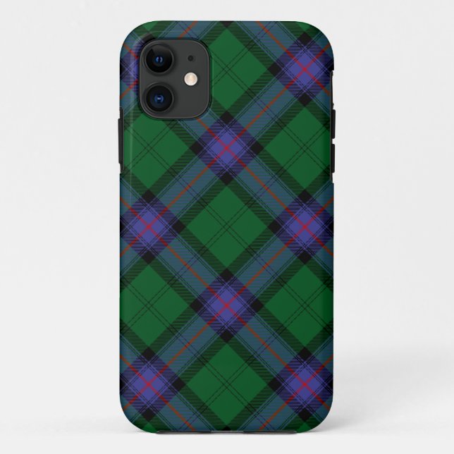 Capa Para iPhone 11 Caso do iPhone 5 do Tartan de Armstrong (Verso)