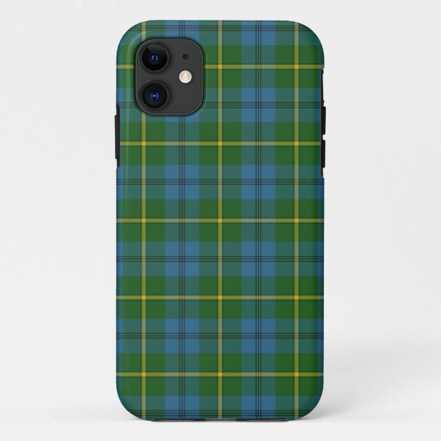 Capa Para iPhone 11 Caso do iPhone 5 do Tartan de Johnston (Verso)