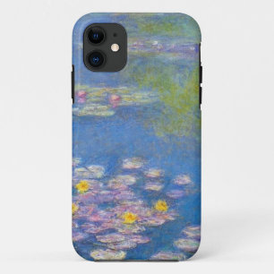 Capa Para iPhone 11 Caso do iPHone 5 dos lírios de água amarela de