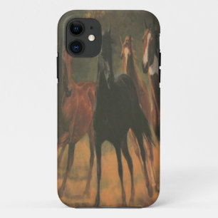 Capa Para iPhone 11 Caso do iPhone 5G dos cavalos selvagens