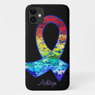 Capa Para iPhone 11 Caso do iPhone 7 da fita do apoio da consciência