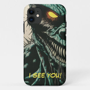 Capa Para iPhone 11 Caso do iPhone/iPad do Monster Glare