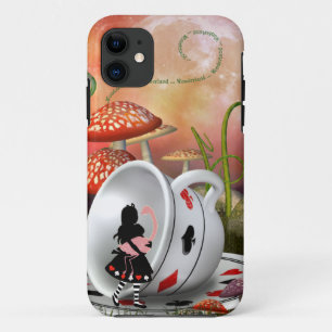 Capa Para iPhone 11 Caso do iPhone surreal 5 de Alice, de flamingo &