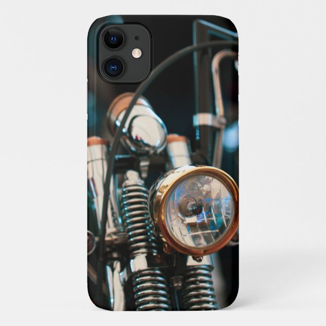 Capa Para iPhone 11 Caso do Motorcycle Biker Rider iPhone 11 (Verso)