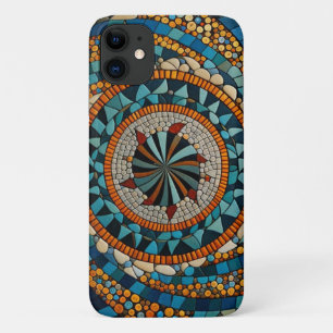 Capa Para iPhone 11 Caso do Padrão Mosaico iPhone 11