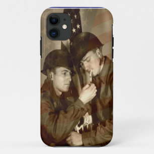 Capa Para iPhone 11 Caso do Vintage Militar Photo Apple iPhone 11