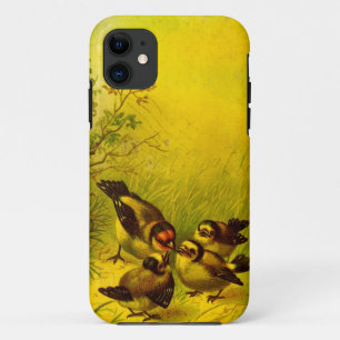 Capa Para iPhone 11 Caso do Vintage Sparrows iPhone 5