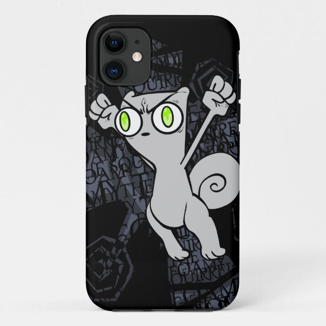 Capa Para iPhone 11 Caso espumoso irritado do iPhone 5 de Hoppin (Verso)